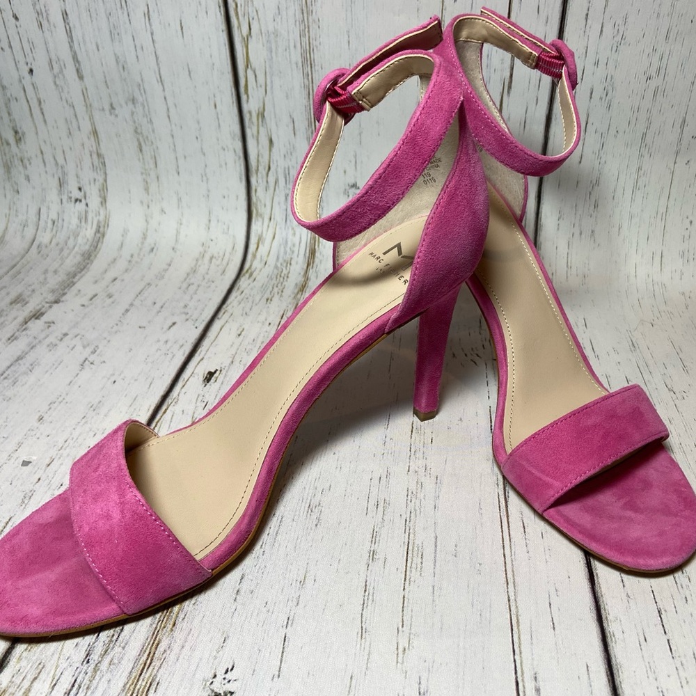 Marc Fisher heeled sandals.